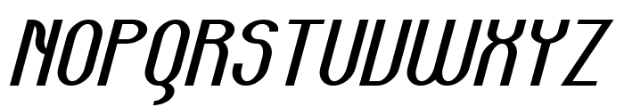 Carlton Italic Font UPPERCASE