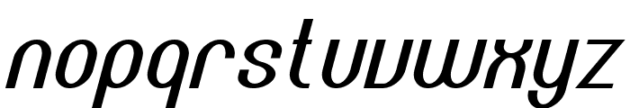 Carlton Italic Font LOWERCASE