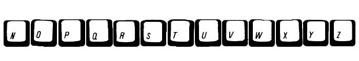 Carpal Tunnel Font LOWERCASE
