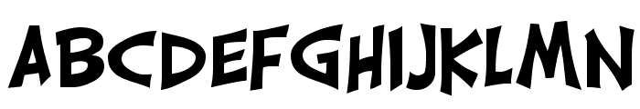 CarrickGroovy Font LOWERCASE