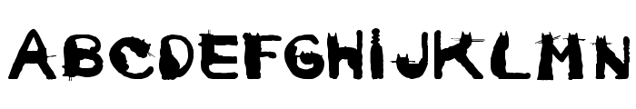 CarrieCattSH Font LOWERCASE