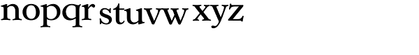 Casablanca Serial Regular Font LOWERCASE