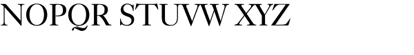 Caslon 540 BT Font UPPERCASE