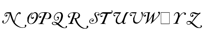 Caslon-Initials Font LOWERCASE