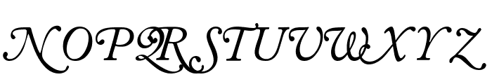 CaslonSwashSCapsSSK Italic Font LOWERCASE