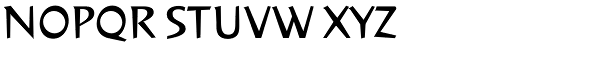Cassandre Normal Font UPPERCASE