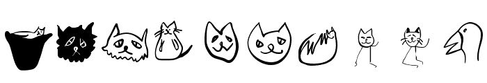 CatSketches Font OTHER CHARS