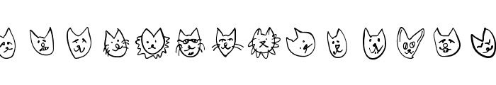 CatSketches Font LOWERCASE