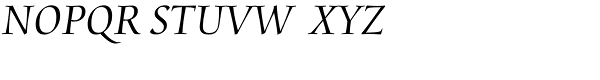 Cataneo Light BT Font UPPERCASE