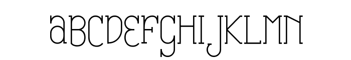 Catharsis Macchiato Font UPPERCASE
