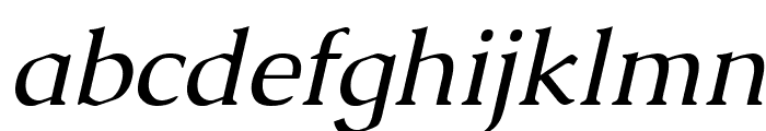 Caudex Italic Font LOWERCASE