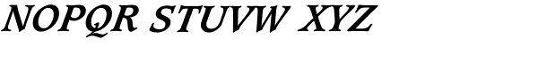 Caxton Bold Italic Font UPPERCASE