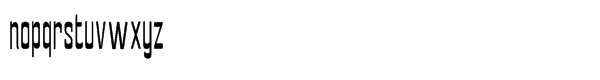 CC Paranoid Android Regular Font LOWERCASE