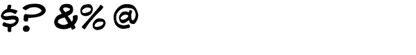 CCComicrazy Font OTHER CHARS