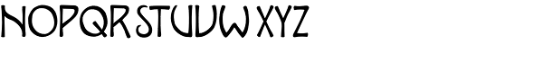 CCGrande Guignol Display-Regular Font LOWERCASE