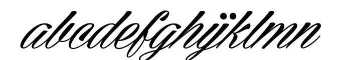Cellos Script Personal Use Only Font LOWERCASE