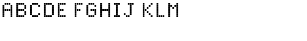 Cellular Two-Regular Font UPPERCASE