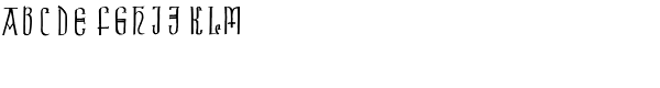 Celtic Initials Font UPPERCASE