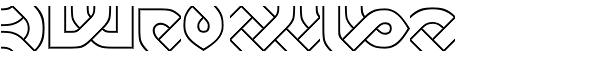 Celtic Knots Font LOWERCASE