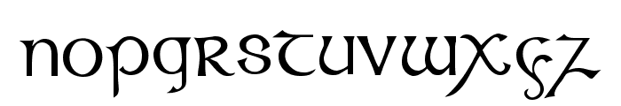 Celtic [Plain]:001.001 Font LOWERCASE