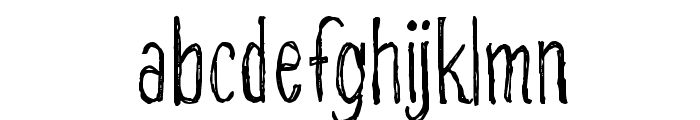 CF Alone on the Earth DEMO Regular Font LOWERCASE