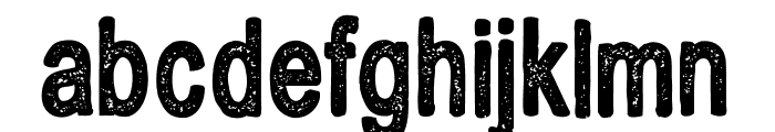 CF Brothers in Arms PERSONAL Regular Font LOWERCASE