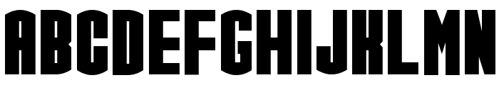 CGF Arch Reactor Font LOWERCASE