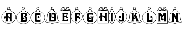 CHRISTMAS Font LOWERCASE