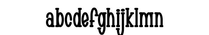 Chachie Font LOWERCASE