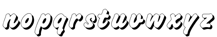 Challenge Shadow Font LOWERCASE