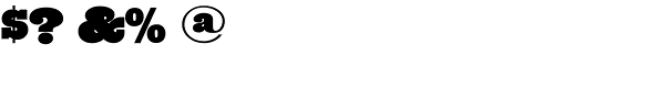 Champ Ultra Font OTHER CHARS