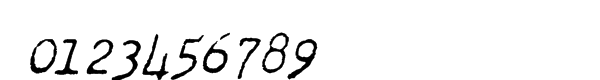 Chandler 42 Regular Oblique Font OTHER CHARS