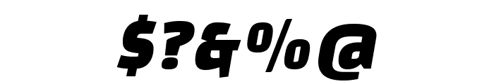ChangaOne-Italic Font OTHER CHARS