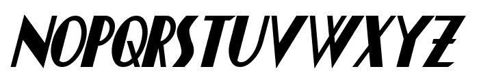 Chapleau Bold Italic Font UPPERCASE