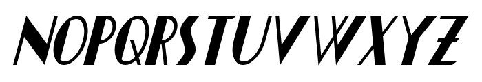 Chapleau Italic Font UPPERCASE