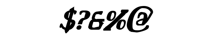 Chardin Doihle Bold Italic Font OTHER CHARS