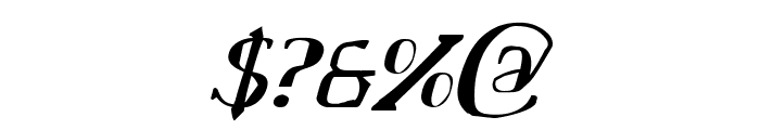 Chardin Doihle Italic Font OTHER CHARS