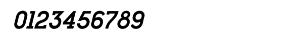 Charifa Serif Bold Oblique Font OTHER CHARS