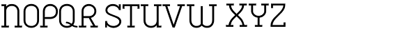 Charifa Serif-Light Font UPPERCASE