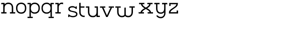 Charifa Serif-Light Font LOWERCASE