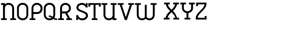 Charifa Serif-Regular Font UPPERCASE