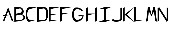 CharlieChan Normal Font UPPERCASE