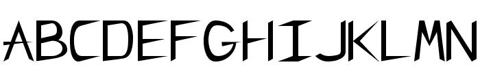 CharlieChan Regular Font UPPERCASE
