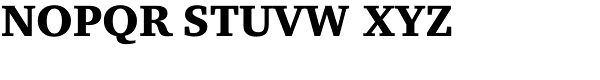 Charter OSF Black Font UPPERCASE