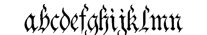 Charterwell Font LOWERCASE
