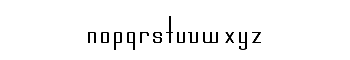Chasline-Bold Font LOWERCASE