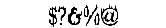 Cheap Fire Font OTHER CHARS