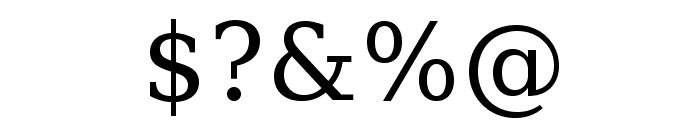 CheapProFonts Serif Pro Regular Font OTHER CHARS