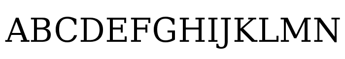 CheapProFonts Serif Pro Regular Font UPPERCASE