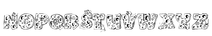 Cheese and Mouse Font LOWERCASE